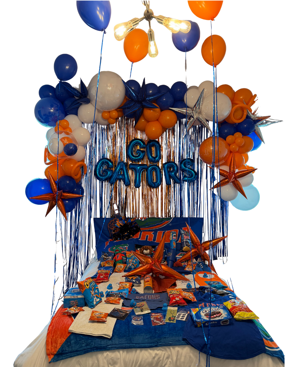 College Bed Party Set Up