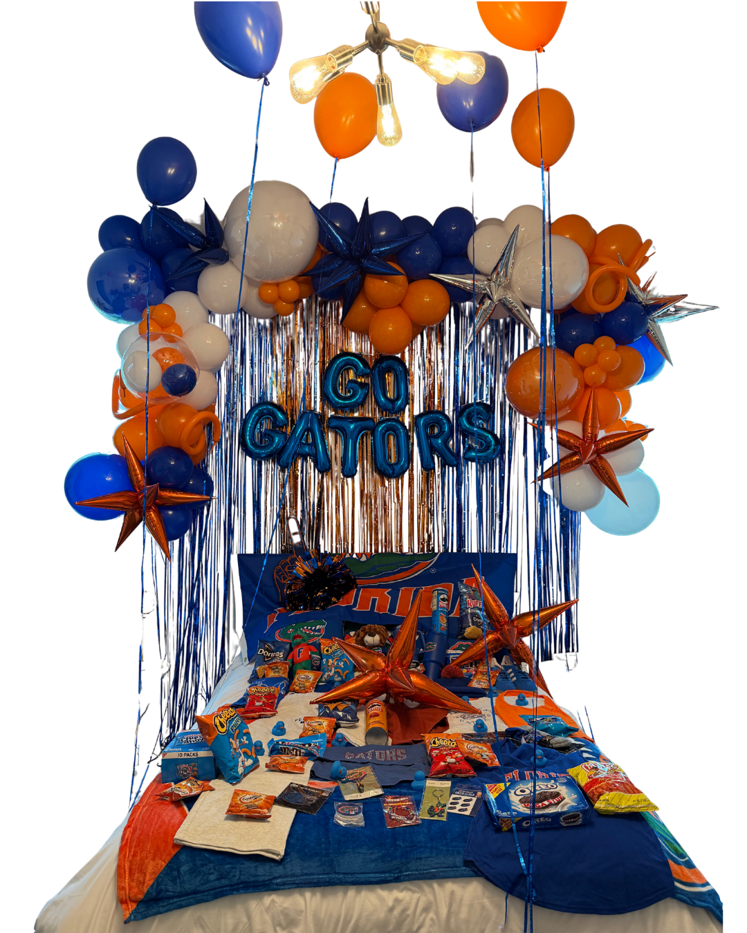 College Bed Party Set Up